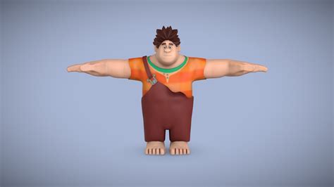 Wreck It Ralph Detona Ralph 3d Model By Jackson Zacca Jackson Zacca [0e92b12] Sketchfab