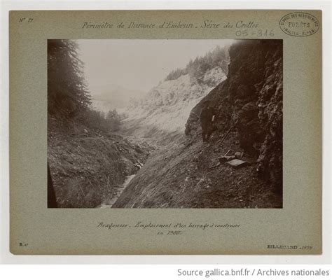 Torrent De Bragousse Rives Droite Et Gauche Au Niveau Du Futur Barrage