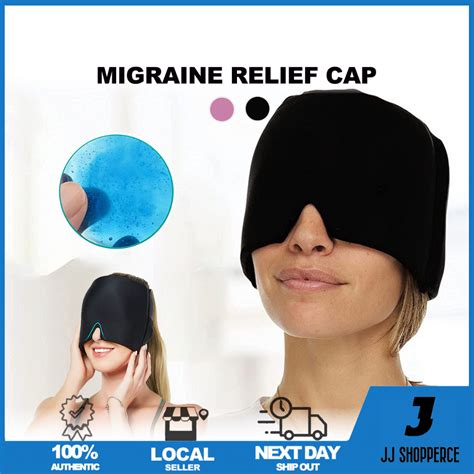 My Instant Migraine Relief Cap Hot Cold Therapy Hat For Headache And Stress Relief Gel Ice