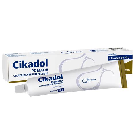 Pomada Cicatrizante Cikadol G Syntec Petnautas