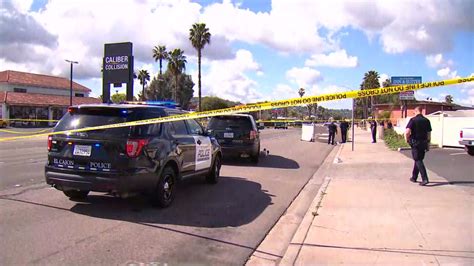 Police Investigate Deadly Shooting In El Cajon Main Street Shut Down