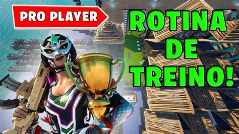 ROTINA De TREINOS Para Virar PRO PLAYER No FORTNITE YouTube