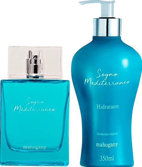 Combo Sogno Mediterraneo Perfume Hidratante 350ml Mahogany