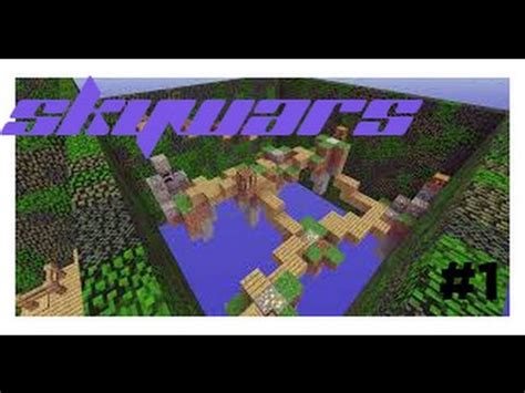 ERSTE RUNDEN SKYWARS AUF DEM KANAL Minecraft SkyWars 1 YouTube