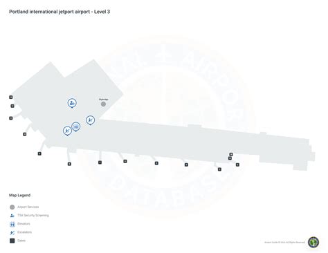 Portland International Jetport Airport (PWM) | Terminal | Level 3
