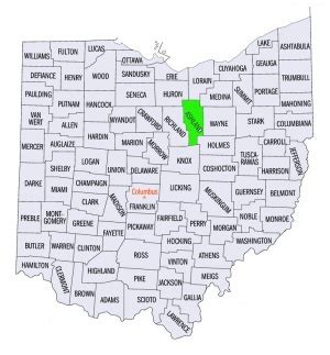 Ashland County (Ohio, USA) - GAMEO