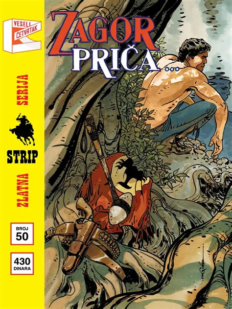 ZLATNA SERIJA 50 Zagor Korica B Zagor priča ISPRAVNI PRIMJERCI