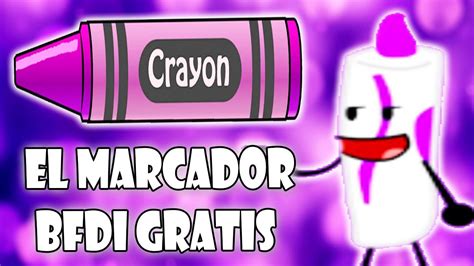 COMO CONSEGUIR MARCADOR BFDI GRATIS EN FIND THE MARKERS ROBLOX YouTube