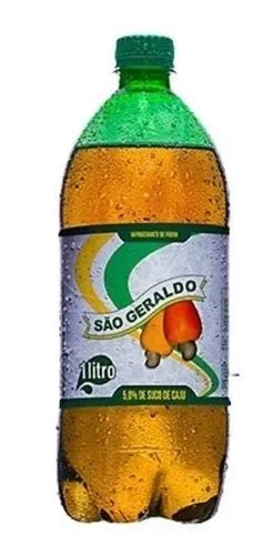 Refrigerante Cajuína Melhor Nordeste São Geraldo Caju 1l MercadoLivre