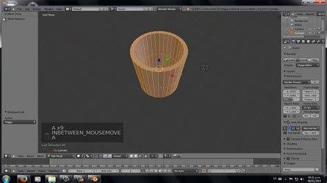 Como Hacer Un Vaso En Blender Con Textura Youtube