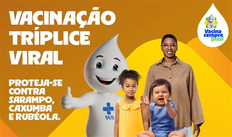 Vacinação Tríplice Viral — Ministério da Saúde