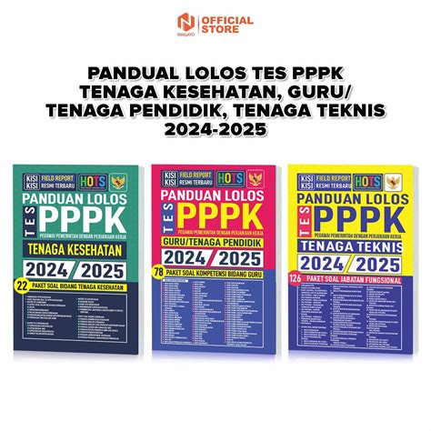 Jual Buku Pppk Referensi Panduan Lolos Tes Pppk Guru Panduan