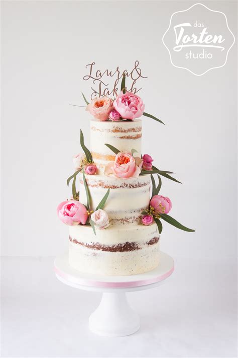 Der Semi Naked Cake Das Tortenstudio