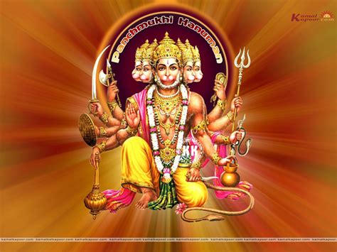 Panchmukhi Hanuman Photo Download 800x600 Download Hd Wallpaper