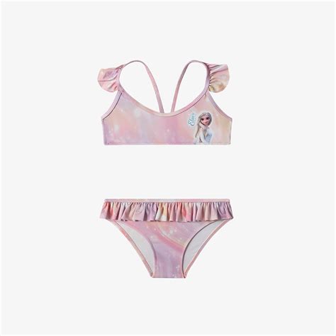 Slipstop Luna Çocuk Pembe Bikini GİYİM Mayo Mayoşort SuperKids