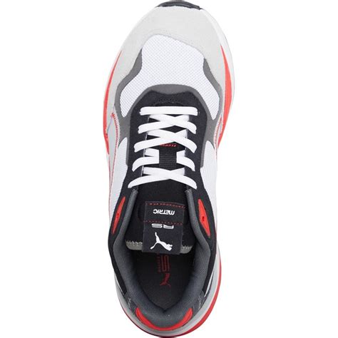 Buy Puma Mens Rs Metric Trainers White Red