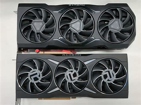 Amd Radeon Rx 7900 Rdna 3 Engineering Sample Pictured Massive Triple Fan Cooler With Just Two