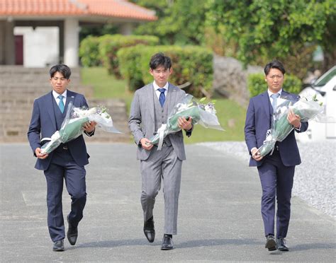 【巨人】ドラ5船迫大雅「大人になった今だからこそ、感じることは違う」沖縄・平和祈念公園を見学 スポーツ報知