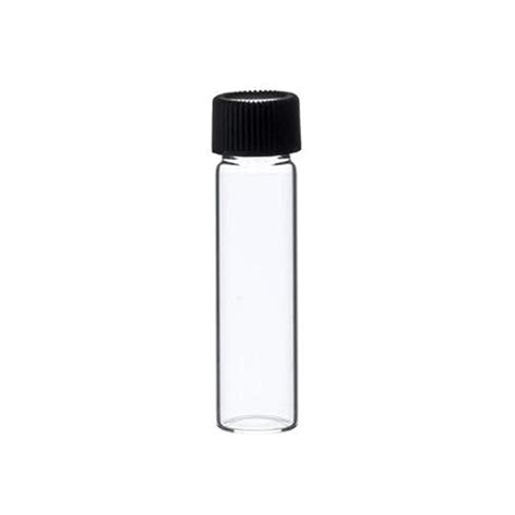 2 Dram Clear Glass Vial Screw Cap Pack Of 144 Industrial And Scientific