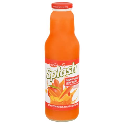 Save On Pocas Splash Juice Drink Carrot Mango Order Online Delivery