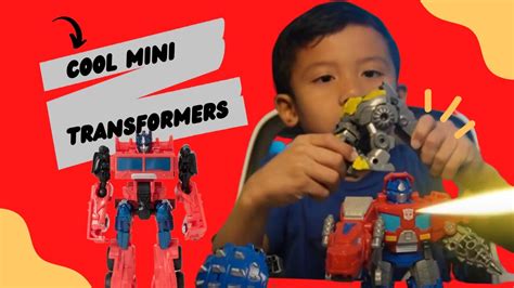 Learn To Transform How To A Mini Transformer Toys In Just A Minute