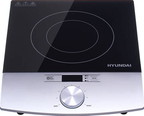 15 отзывов на Hyundai Индукционная настольная плита HYC-0102, черный от ...