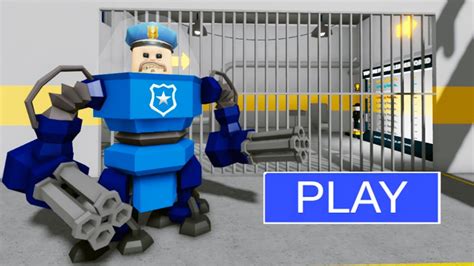 Mech Barry S Prison Run Obby Roblox Youtube