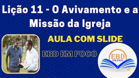 Li O O Avivamento E A Miss O Da Igreja Youtube