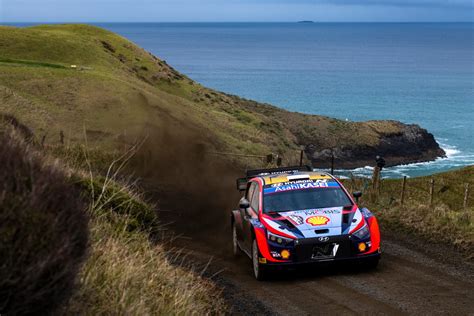 WRC Tänak le plus rapide sur la première journée en Nouvelle Zélande