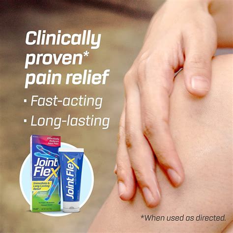 JointFlex Pain Relief Cream 4oz - Arthritis & Joint Pain Relief