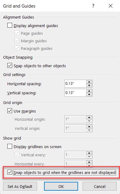 How Do I Turn Off Snap To Grid In Word 365 Super User