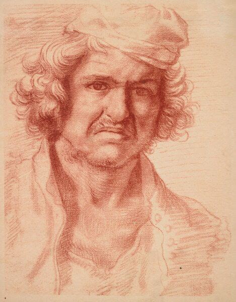 Nicolas Poussin Self Portrait In Red Chalk Self Portrait Artists