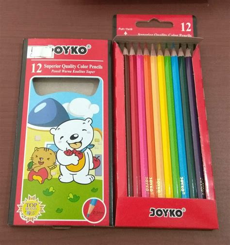 Harga Pensil Warna Joyko Isi 12 Ide Perpaduan Warna