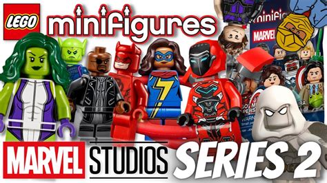 Lego Minifigures Marvel Studios Disney Series Coming In Rumor