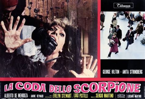 LA CODA DELLO SCORPIONE SERGIO MARTINO 1971 SCHEGGE DI CINEMA