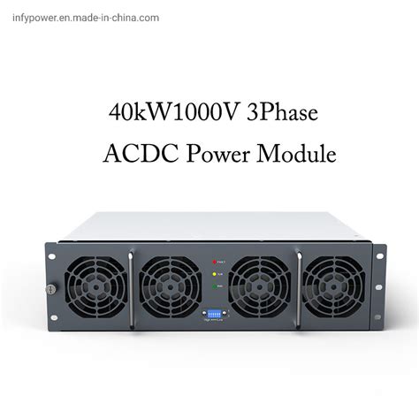 2023 New 40kw Acdc Power Converter High Power Density 3 Phase Ev