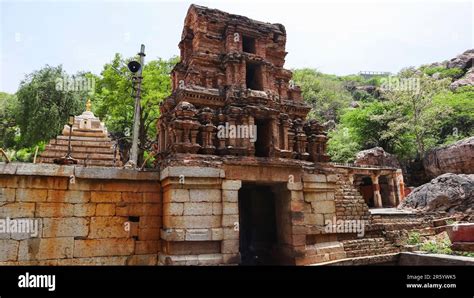 Entrance View of Uma Maheswara Swamy Temple, it was Built by King ...
