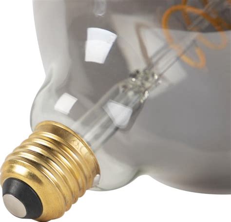 Luedd E27 Dimbare Led Gedraaid Filament Lamp Smoke 4w 100 Lm 2100k