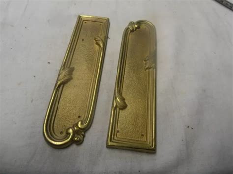 Lot De Plaques De Proprete En Bronze Eur Picclick Fr