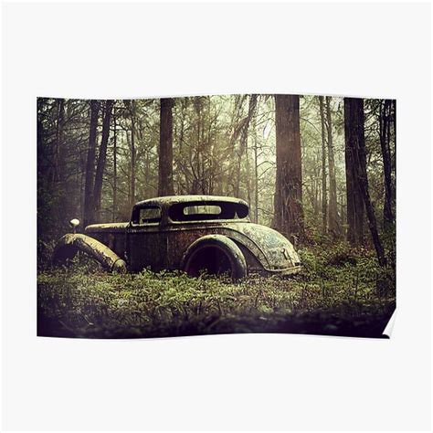 Hot Rod In A Dead Forrest A Perfect Gift For All American Hot Rod