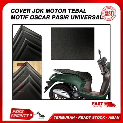 Jual Sarung Kulit Jok Motor Carbon Karbon Thai Racing Street UNIVERSAL