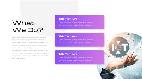 Iot Presentation Template Slidebazaar