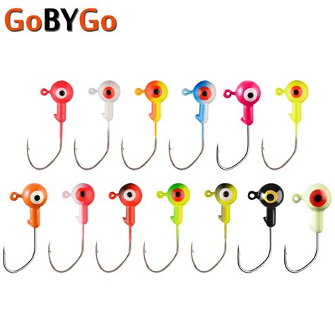 5Pcs 0 8g 1 75g 3 5g 5g Jig Head Ned Rig With Sharp Barbed Hook Suit