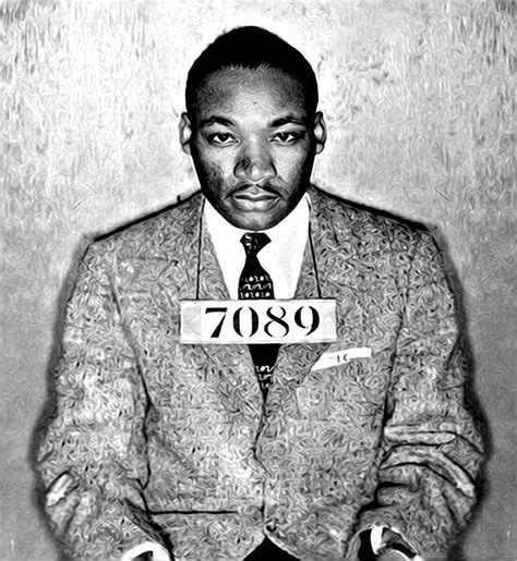 Martin Luther King Mugshot Photograph by Digital Reproductions - Pixels