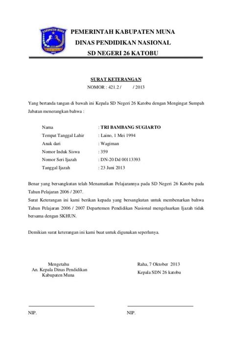 Format Sk Penulisan Ijazah Contoh Surat Keputusan Sk Panitia The Best