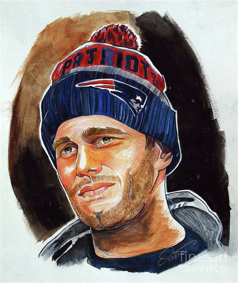 Tom Brady Drawing at PaintingValley.com | Explore collection of Tom ...