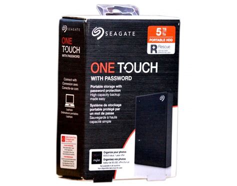 Seagate Tb One Touch External Hard Disk High Capacity Storage