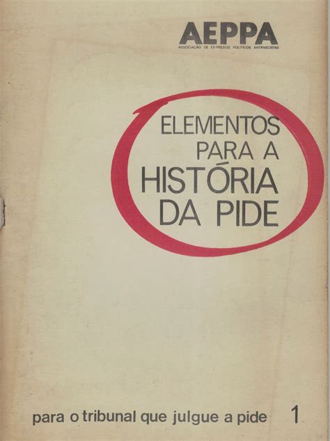 Loja Reli Elementos Para A Hist Ria Da Pide