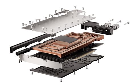 GPU Waterblock For NVIDIA H100 80Gb Waterblocks