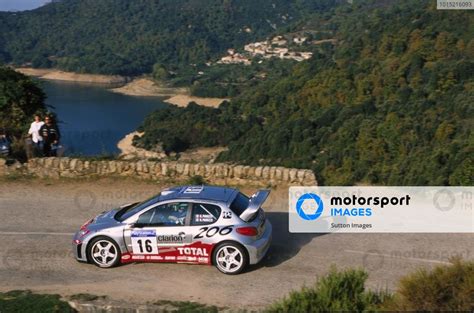 Gilles Panizzi Fra Peugeot Wrc Finished In Nd Place World Rally